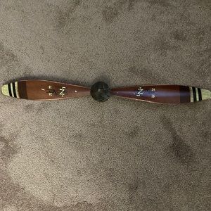 Metal Plane Propeller Decoration